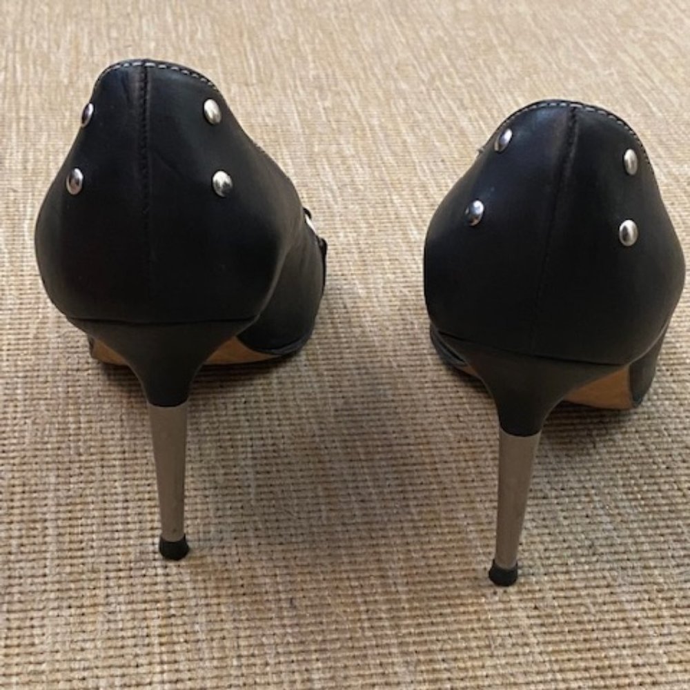 Manolo Blahnik Peep Toe Pumps - Picture 4 of 6